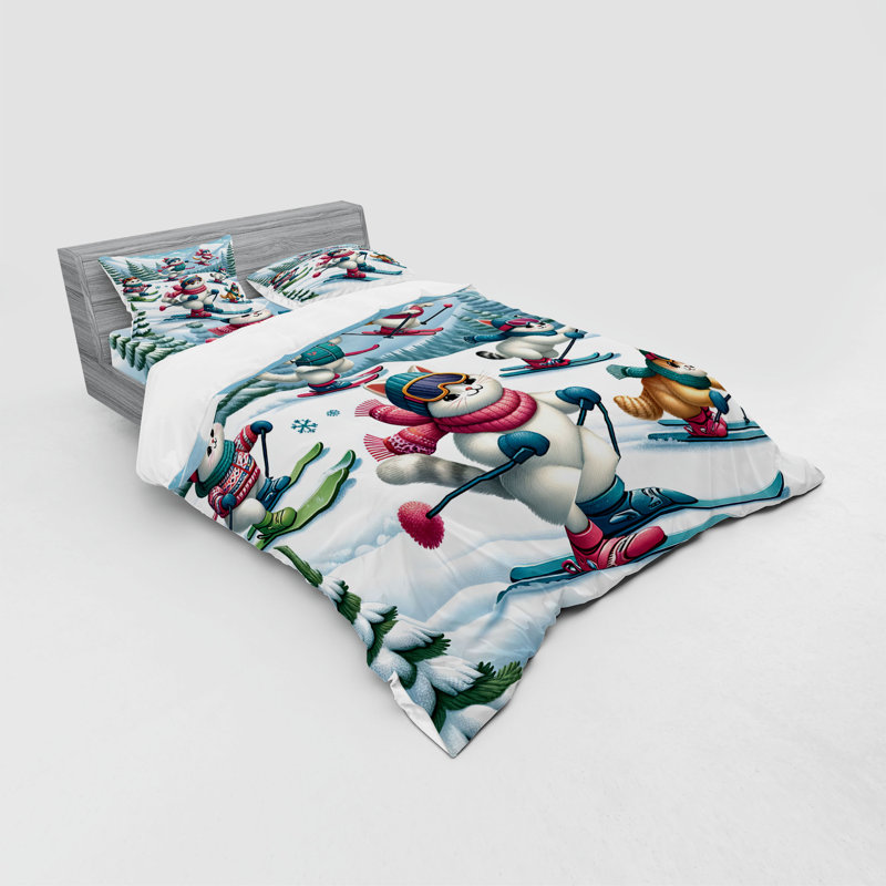 Polyester Duvet Cover, California King Duvet Cover + 3 Additional Pieces