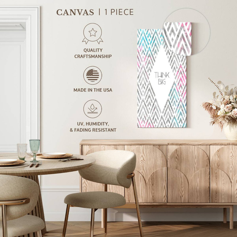 Pensez grand art moderne déco