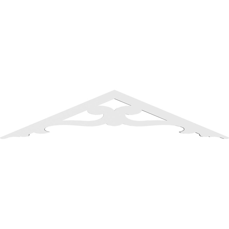Fronton en uréthane Brontes Signature, brun clair apprêté, H 7,5 po x l 36 po, 5/12