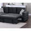 Canapé modulaire convertible en velours avec canapé-lit et canapé-lit-861944616
