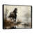 Black Floater Framed