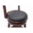 Analuz Swivel Upholstered Faux Leather Counter Stool with Solid Wood Frame-2143721969-2143725344