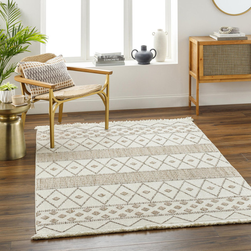 Southwestern Indoor Rug, Rectangle 8'11" x 12'