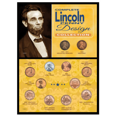 Complète la collection Lincoln Penny Design