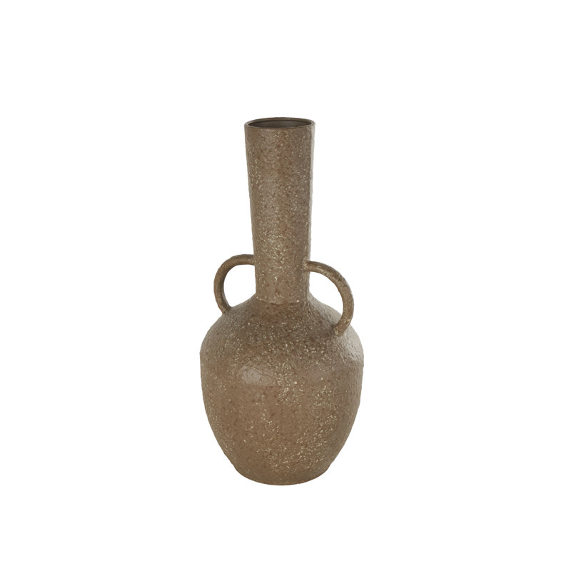 Vase décoratif en métal d'inspiration antique Cole and Grey