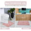 Tapis 100% coton lavable à la machine de la collection Bell Flower (ensemble de 2)-720450471-756968803