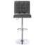 Dequincy Swivel Upholstered Adjustable Height Counter Stool with Metal Frame-900601479