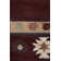 Tapis rouge / beige / brun en laine touffeté à la main Tyngsborough