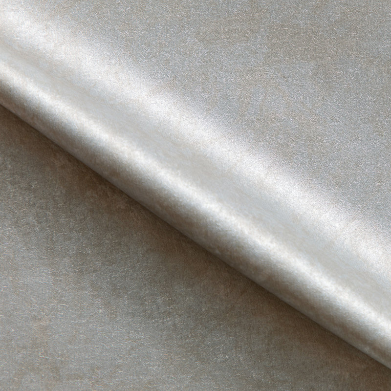 Kravet 3' L x 54" W Wallpaper Roll, Silver/Light Gray