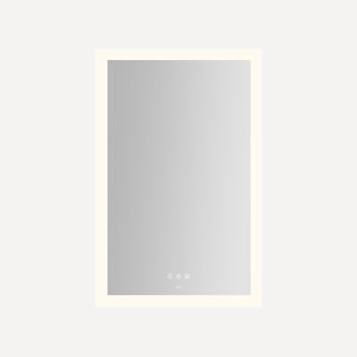 Instinct Lighted Rectangular Mirror
