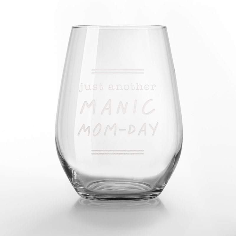 Jeray Trinx 15 oz. Verre à vin sans pied en verre