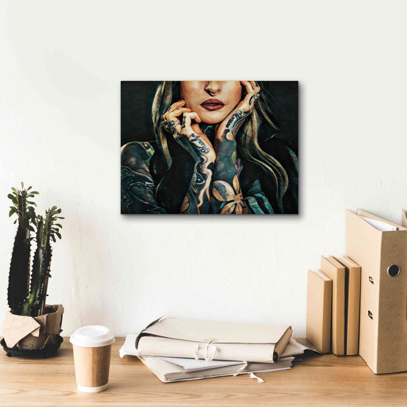 Reproduction d'art sur toile giclée, H 12 po x l 16 po x P 0,75 po