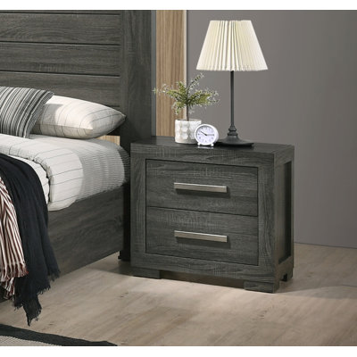 Nerses Weathered Gray Nightstand