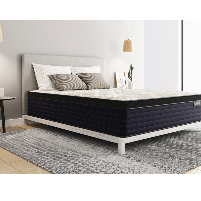 Matelas pour très grand lit ferme 14 po - cuivre froid, matelas blanc, ferme, Très grand lit, 14.14"