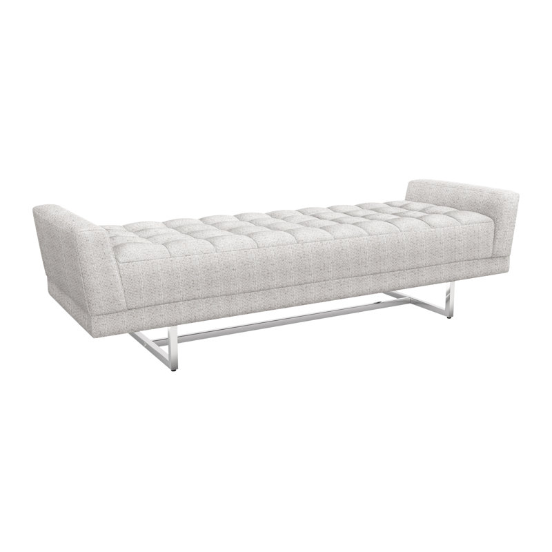 Banc rembourré Luca, Perle