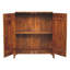 Cabinet Solid Wood 2 - Door Rectangle Accent Cabinet