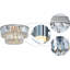 Lustre 5 lumières Gloriano