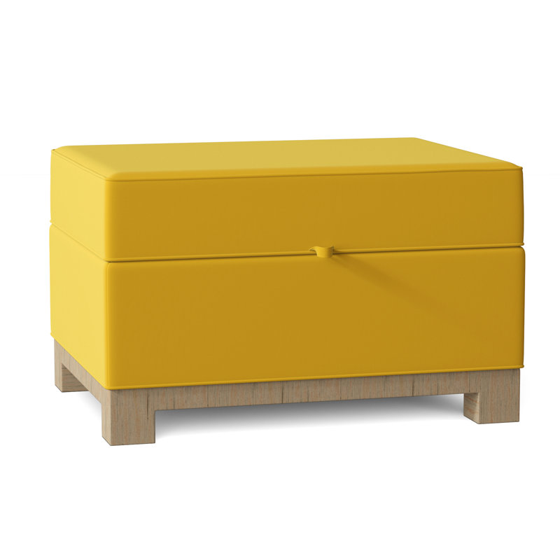 Repose-pieds rectangulaire avec rangement Brandes, Naturel, Ensoleillé Klein