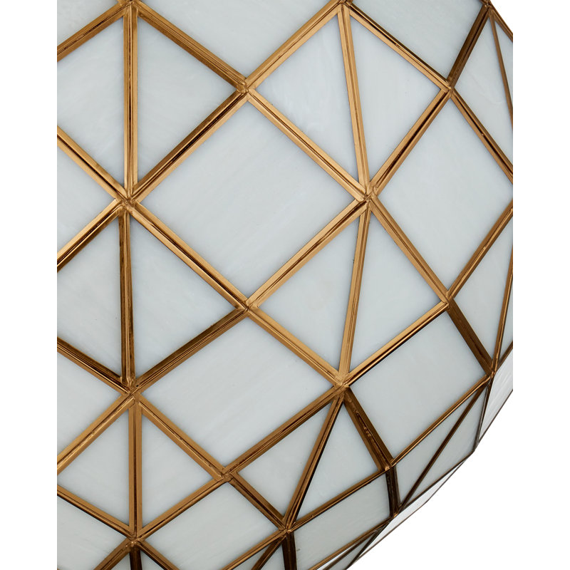 Polyhedron 1 - Light Pendant, 97.5" H x 20.5" W x 20.5" D