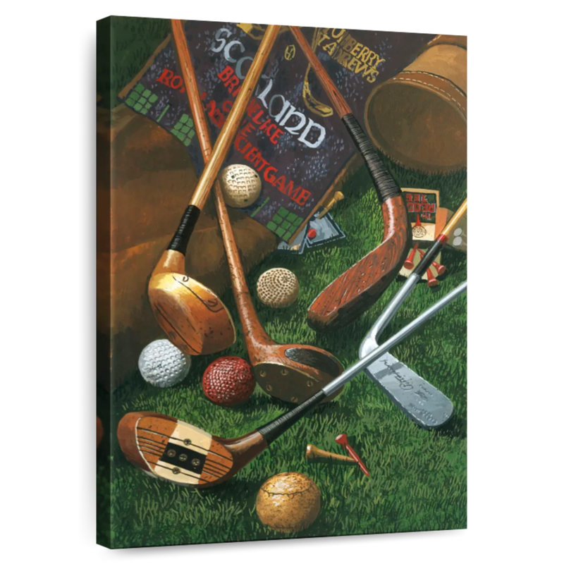 Sirci Golf Antiques, H 39 po x l 26 po
