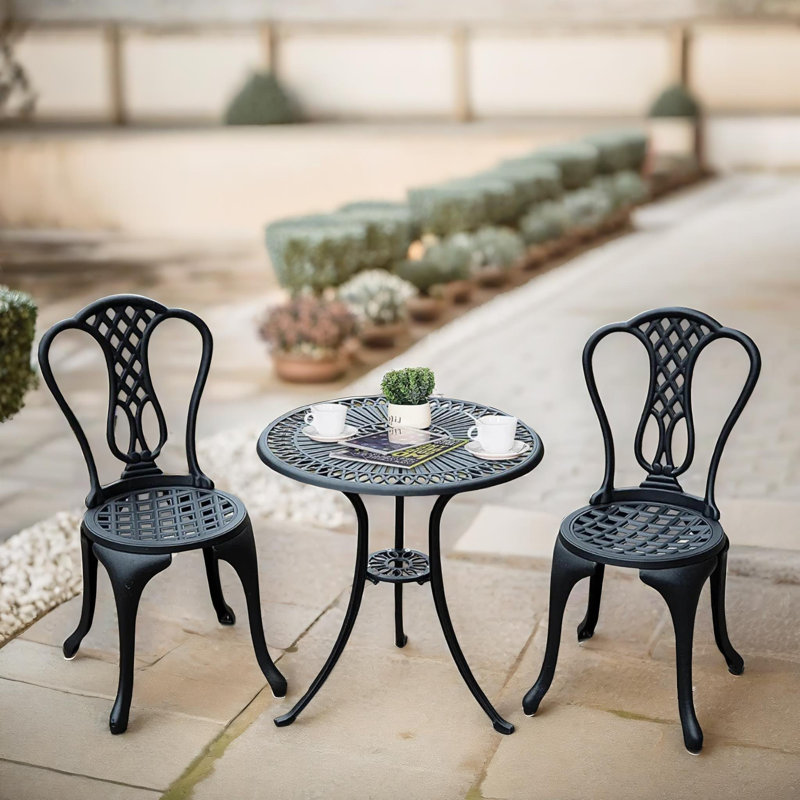 2 - Person Patio Dining Set with Round Table