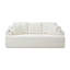 Canapé sans accoudoirs 86,2 po avec 2 coussins supplémentaires, tissu en velours côtelé 3 places avec porte-gobelet et pochettes latérales Installation facile (3 places)-1256235551-1256235550