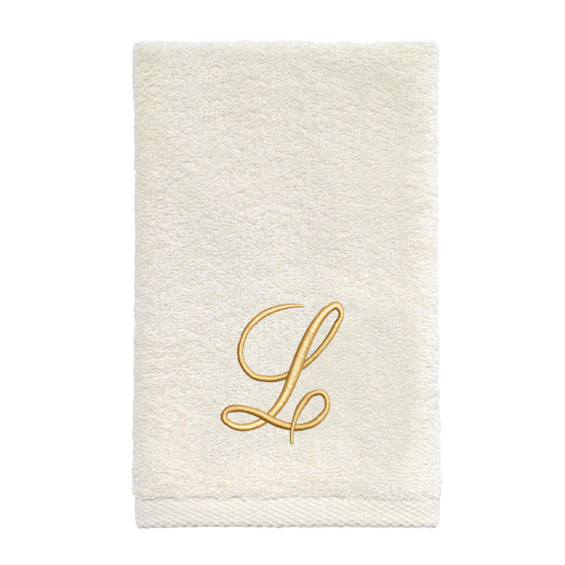 Winston Porter Zakaryan Fingertip Towel Letter L