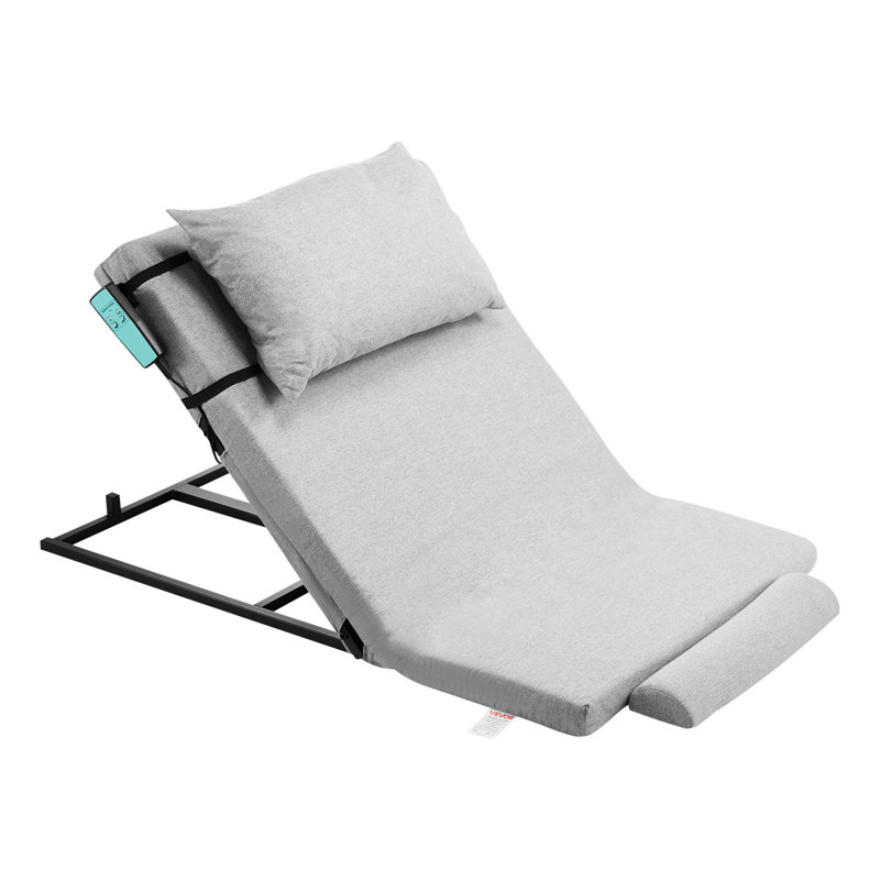 Dossier de levage électrique pour lit, capacité de 300 lb, dossier de lit de levage réglable de 4 à 68 °, avec appui-tête et repose-jambes, lavable à la machine pour le nettoyage, convient aux femmes enceintes et aux personnes handicapées