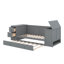 Lit de jour simple avec couchette, accoudoirs de rangement et station de charge-1988440502