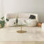 Table basse moderne avec plateau 100% verre trempé, 35,4 x 15,7 x 23,6 pouces | Élégant design transparent et doré, pieds en métal | Démonté pour un assemblage facile, parfait pour les salons glamour et les décorations fantaisistes-2077193407-2077193393
