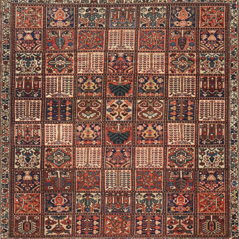 Patchwork Indoor Rug, Round 7'