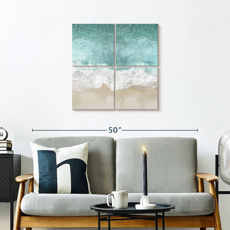 Gillard Ocean Waves I, H 26 po x l 26 po