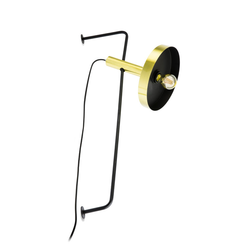  Lampe murale Whiz, Or satiné
