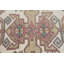 Authentique tapis turc rétro à motif floral saisissant