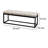 Ileen Linen Blend Upholstered Bench-299419352-299419358
