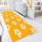 Floral Symphony Non-Woven Soft Type Printed Rug With Intricate Details Ideal For Indoor Spaces-114329540