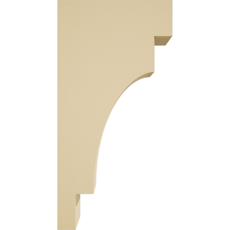 Corbeau d'uréthane méditerranéen Signature, brun clair apprêté, 16 po x 5,5 po x 8 po