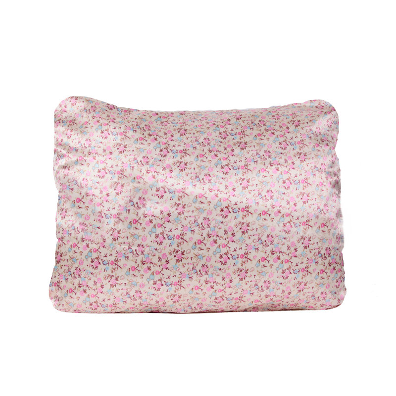 Floral Satin Cotton Standard/Queen Pillowcases Set of 2