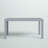 Rectangular Outdoor Coffee Table , 35.4'' in. W 17.7'' in. D-1480605573