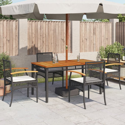 Chaises de patio avec coussins 2 pièces Lark Manor Lark Manor