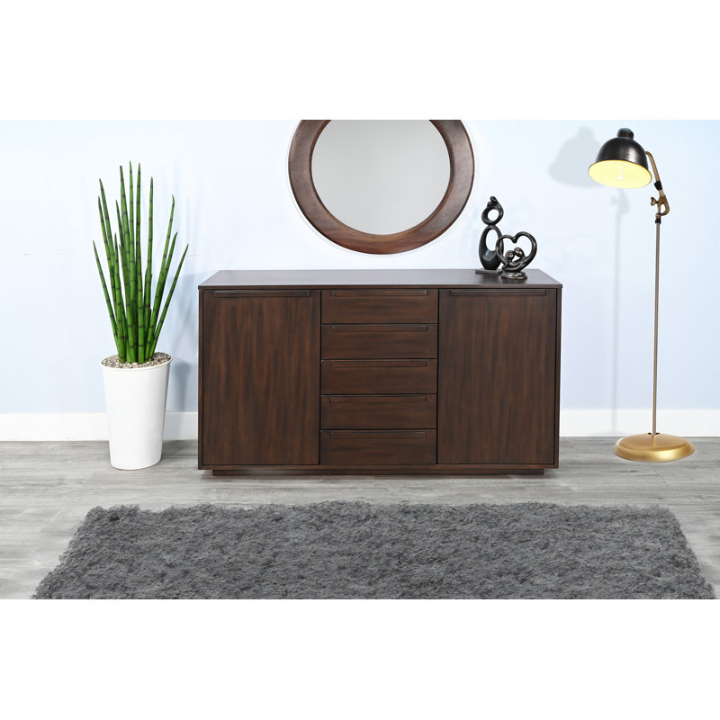 Milissa 60'' Solid Wood Sideboard