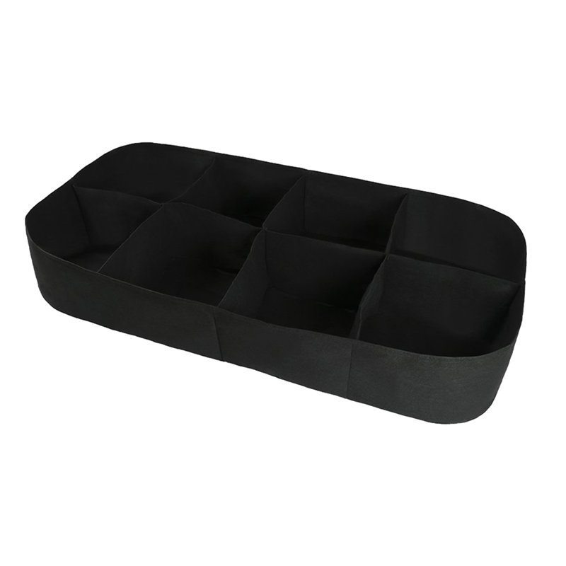 1 / 2Pcs Sacs de culture de plantes rectangulaires grande capacité, aucun assemblage requis