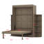 Lit escamotable avec armoire murale cachée-1413165098