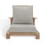 Chaise d'extérieur en bois Fatima