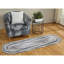 Tapis tressé en chenille 100% coton Emerson - noir-758782608