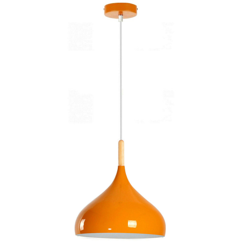 Marlborough 1 - Light Dome Pendant, Orange