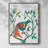 WhittyBirdII Framed Print - Solid Wood-579402807