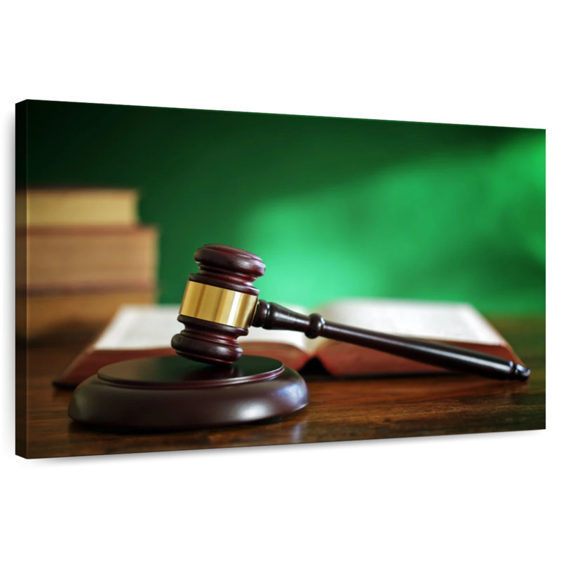 Alcaraz Legal Justice, 20" H x 30" W