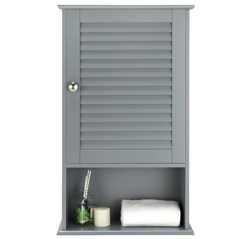 Armoire de salle de bain Moriyama, Gris