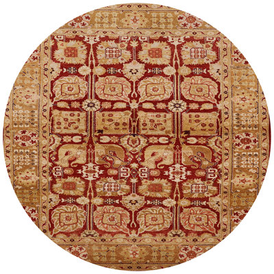 Tapis oriental jaune / rouge Francolin